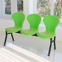 파미가구 아리랑장의자 B형 3인용 대기용의자 로비의자 병원 약국 벤치의자, 블랙인조