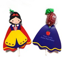 민트바 프린세스 막대사탕 선물포장, 1set