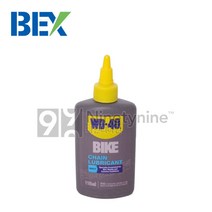 WD BEX WD-40 체인 윤활유-습식 118ml 윤활제 자전거 BIKE 거품세정제 디그리서 프레임보호제 건식