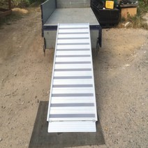 알미늄 AL 휴대용 경사로 700-2000 (하중 300Kg) 휠체어 대차로 물건싣을때