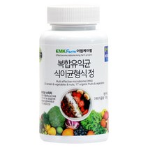 [이엠팜] EMK 복합유익균 식이균형식 정 - 특허미생물EMK8종균+17종혼합유산균, 1개, (이엠팜) 복합유익균 식이균형식