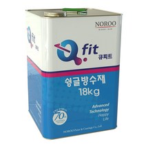 노루페인트 아스팔트 슁글방수재 중상도 큐피트 SG-3000 18kg, 흑적색