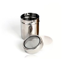 스테인레스 파우더통 180ml, 1개