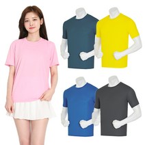 PROMORE 코오롱쿨론 PKG 라운드넥 반팔티셔츠 단체티 반팔 티셔츠