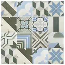 타일닷컴 200x200 북유럽 타일(벽 바닥겸용) 랜덤발송 낱장판매, 3. 지중해스타일(12패턴)랜덤발송, 1장