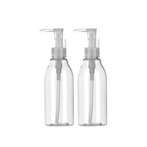 허브스프레이 오일펌프용기 50-400ml, 2개, 200ml(F)투명/투명캡