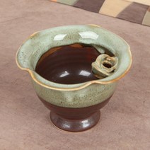 천목 투톤 꽃수반