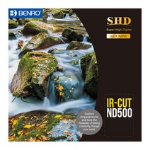 정품 벤로 ND/CPL 필터 모음, SHD IR-CUT ND500 77mm