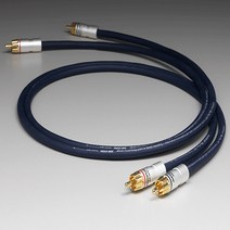 오디오 플러스 인터커넥트 케이블 언밸런스 RCA JNR-650M-BL, 2m