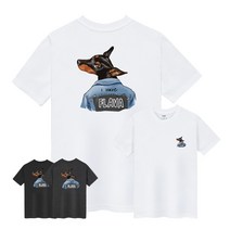 JYFASHION 도베르만 빅사이즈 S~4XL 반팔 티셔츠