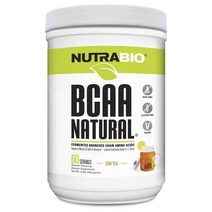 뉴트라바이오 BCAA 내추럴 선 티 맛 비건 글루텐 프리, 415g, 1개