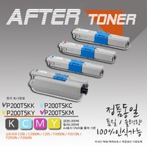 신도리코 C205 프린터용 비정품토너, 1개, 3_P200T5KY 노(5000매)