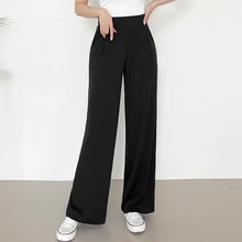  가비진 여성용 여름 썸머 기장 쵸이스 밴드 일자 골지 핀턱 와이드 팬츠 바지 빅사이즈까지 롱버전/숏버전 키작녀 