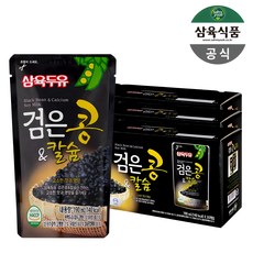 삼육두유 검은콩&칼슘 검은콩두유 파우치