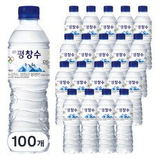 강원 평창수, 500ml, 100개