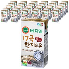 베지밀 17곡 한끼두유, 190ml, 80개