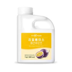 흥국F&B 리얼베이스 패션후르츠 1kg, 선택안함, 1개