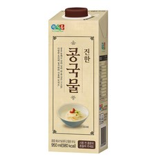 베지밀 정식품 진한 콩국물 950ml, 3개