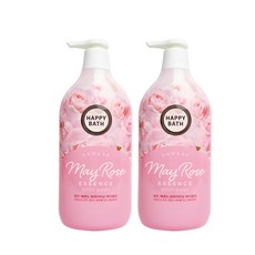 해피바스 로즈 바디워시, 900g, 2개