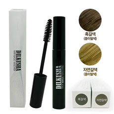 새치커버틴트 눈썹염색약, 흑갈색, 1개
