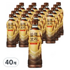 하이트진로 블랙보리 오리지널, 520ml, 40개