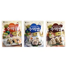 맛있는풍경 주먹밥 야채 + 버섯 + 해물, 24g, 1세트