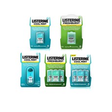 리스테린 포켓팩 리스테린 포켓미스트 쿨민트 후레쉬버스트