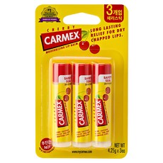 광동 카멕스 모이스처라이징 체리스틱 립밤 3p, 체리향, 13g, 1개
