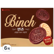 롯데웰푸드 빈츠, 204g, 6개