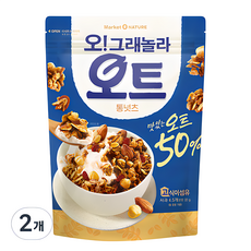 마켓오 오그래놀라 오트 통넛츠 시리얼, 2개, 360g