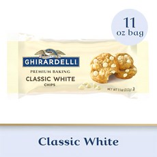 기라델리 프리미엄 베이킹 칩 클래식 화이트, 1개, 312g