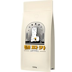 탬파카 산미없는 블렌드 커피 원두, 1kg, 1개, 홀빈(분쇄안함)