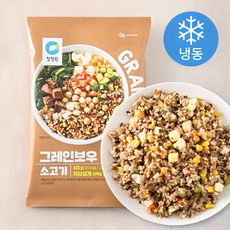 청정원 그레인보우 소고기 2개입 (냉동), 400g, 1개 - 루솔볶음밥