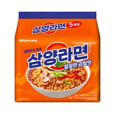 삼양라면 120g, 5개