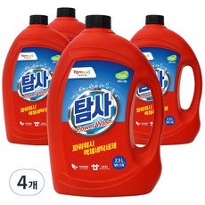 탐사 파워워시 액체세제, 2.5L, 4...