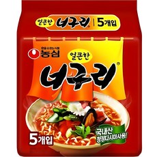 너구리 얼큰한맛 120g, 5개