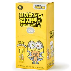 만전김 미니언즈 한끼한포 스틱 김자반, 150g, 1개 - 자연나라김자반