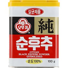 오뚜기 순후추, 100g, 2개