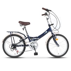 삼천리자전거 미니벨로 라떼 20 접이식자전거, 다크블루, 140cm, 1개