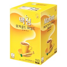 맥심 모카골드 마일드 커피믹스 스틱 210T.1박스, 12g, 210개입, 1박스