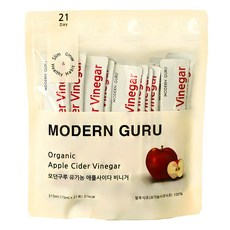 모던구루 애플사이다 비니거 음용식초 21p, 315ml, 1개