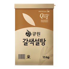 큐원 갈색설탕 15kg, 1개