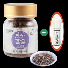 인산죽염 9회 자죽염 고체 60g, 1개