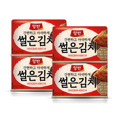 동원 양반 간편하고 아삭하게 썰은김치, 160g, 4개