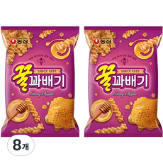 꿀꽈배기, 90g, 8개