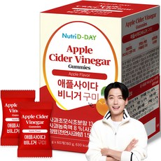 뉴트리디데이 애플사이다 비니거 구미, 180g, 1개