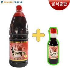 [W.A.T.B] 홍일 홍게맛장 1.8L 증정200ml 편스토랑 장민호 맛간장 진서연 이상엽 남보라 양지은 간장 소스 홍게간장, 1개