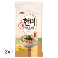 샘표국시 현미쌀소면, 800g, 2개