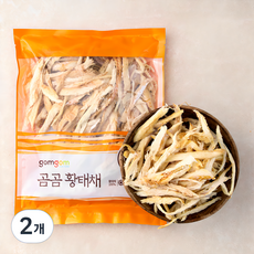 곰곰 황태채, 200g, 2개 - 무염황태