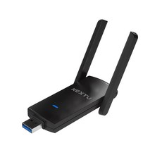 nextu 1300Mbps 듀얼밴드 802.11AC 지원 USB타입 외장형 무선 랜카드 데스크탑용, NEXT-1305AC-AT